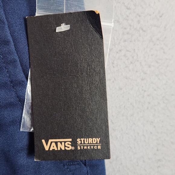 VANS Shorts Mens 32 Blue Sturdy Stretch Pockets Activewear Golf Hiking NWT - Picture 7 of 16